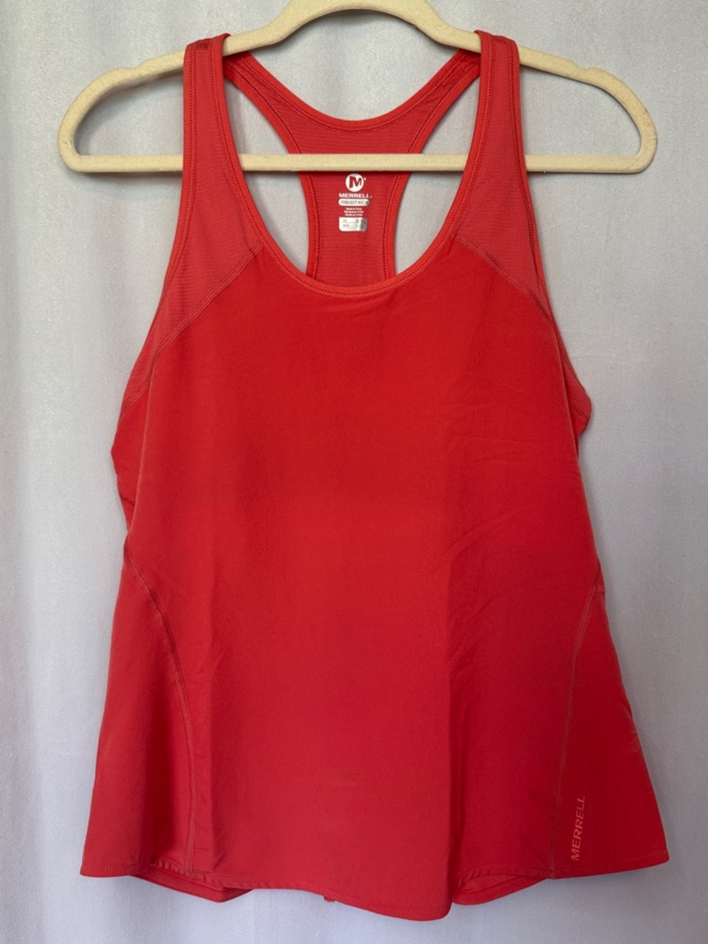 Merrell Sportswear Selectwick  Waimea Racerback Workout Yoga Rose of Sharon Tank